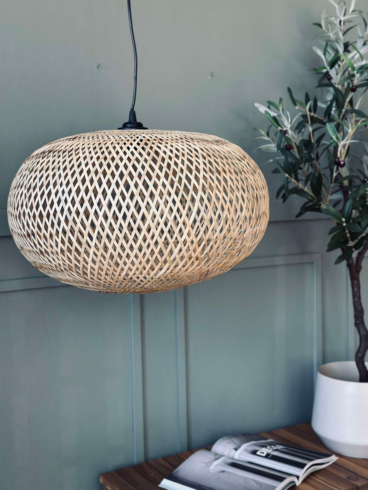 Lampe bamboe - Dia 45