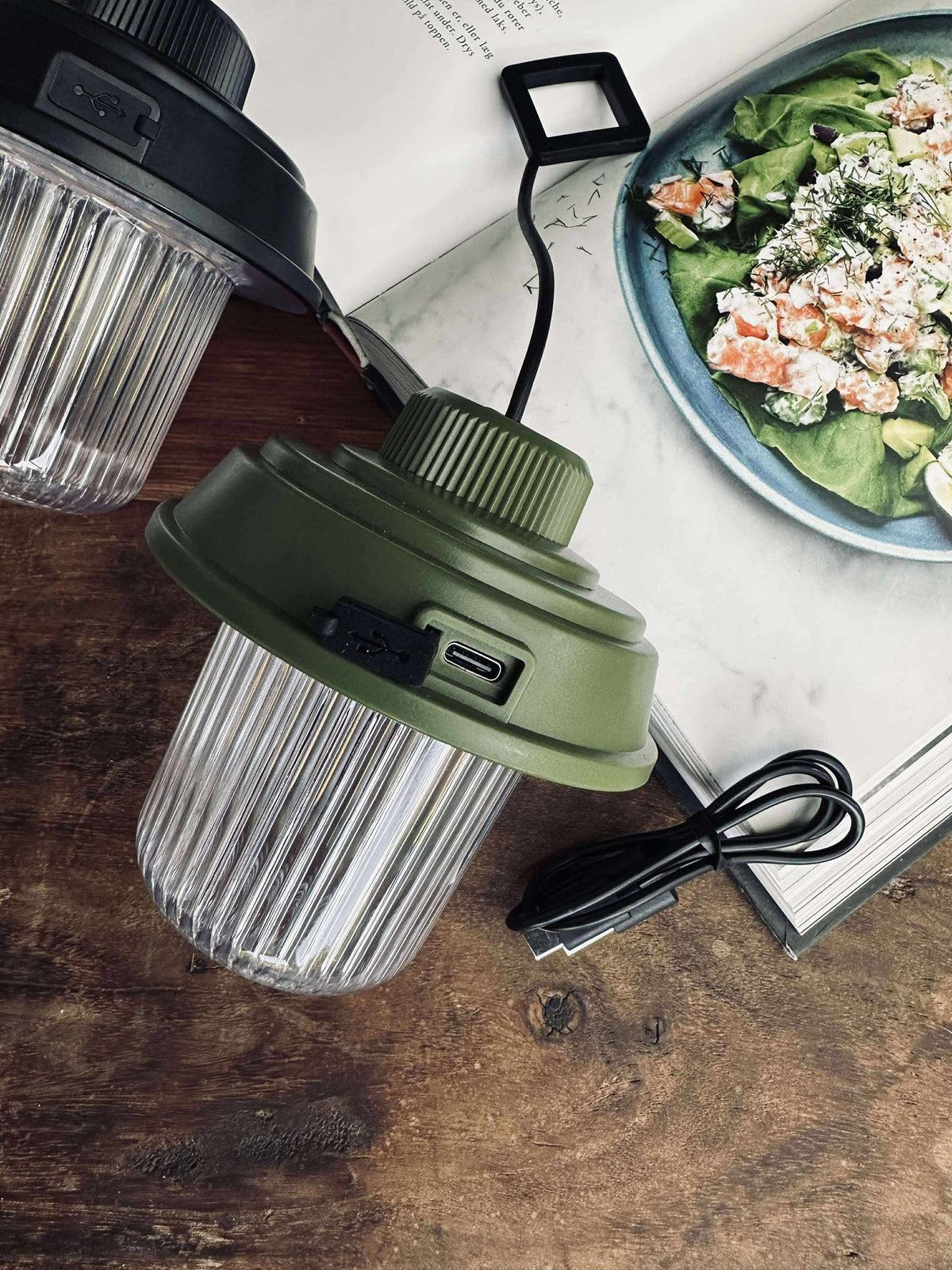 Campinglamp met snoer - Color mix
