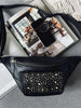 Bumbag met studs - Black