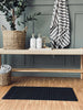 Badmat ANTISLIP 69x39 - Zwart