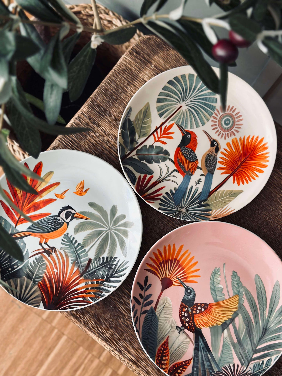 Bord 20cm - Boho mix