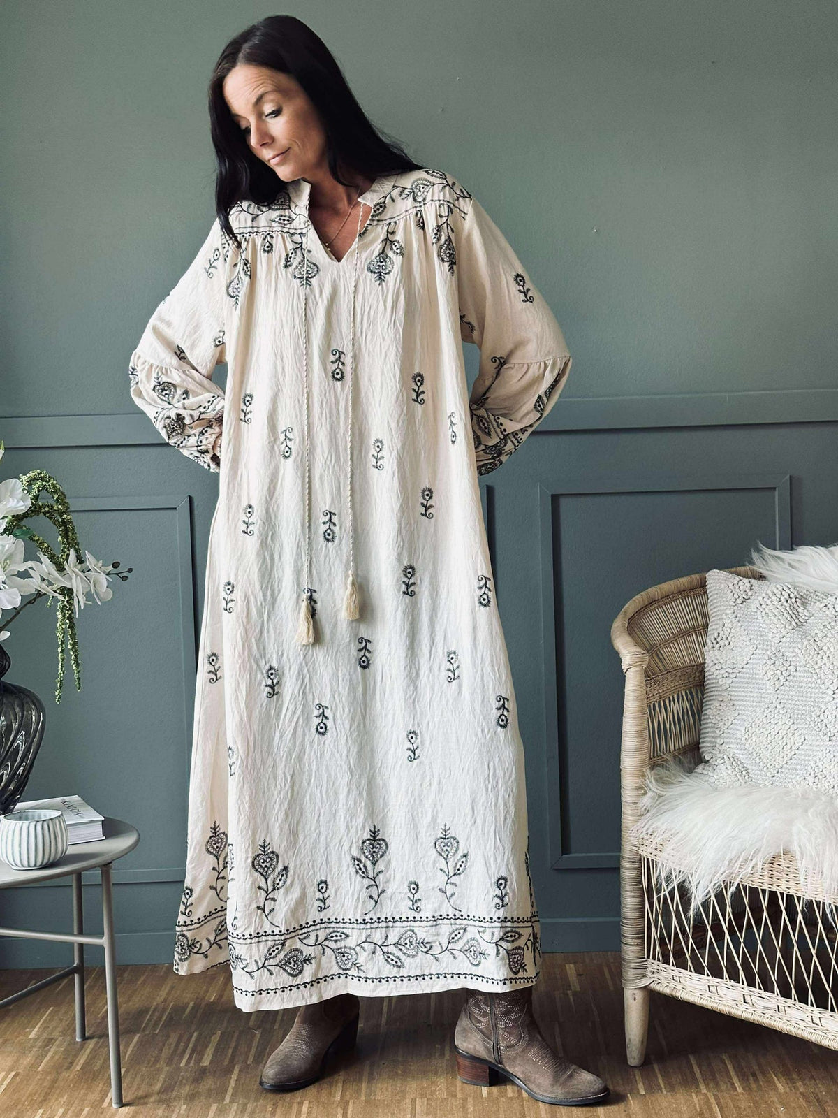 Jurk Embroidery boheme