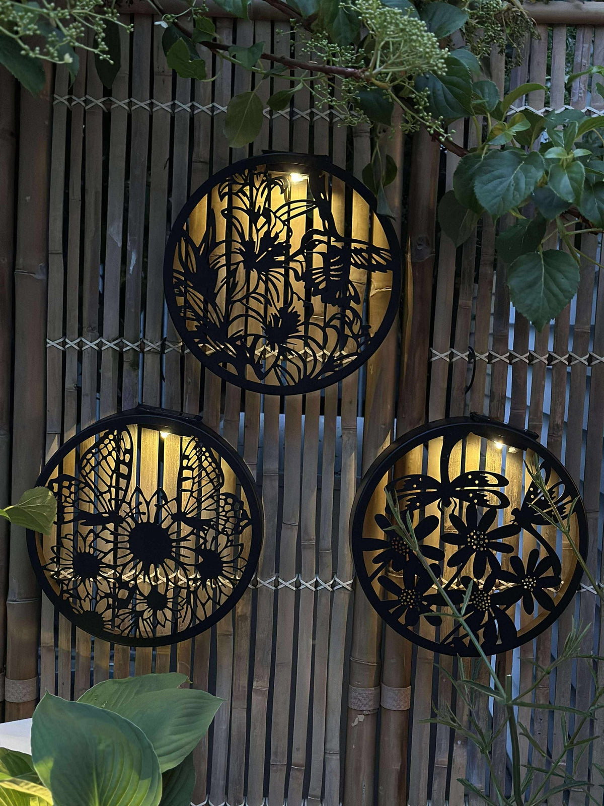Wanddecoratie m. solar - rond