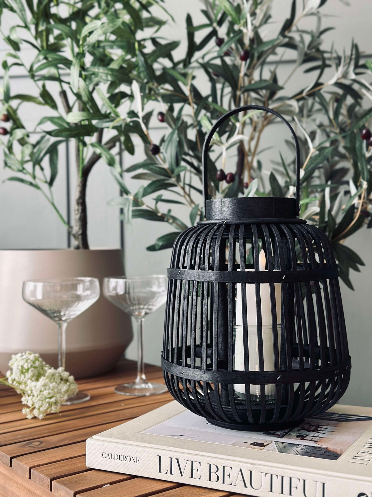 Lantaarn JUDITH  - Black