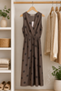 Jurk Linetta brown