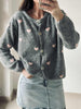 Cardigan Alpaga - Harten