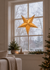 Ster 60 cm met LED-lichtjes - Goud