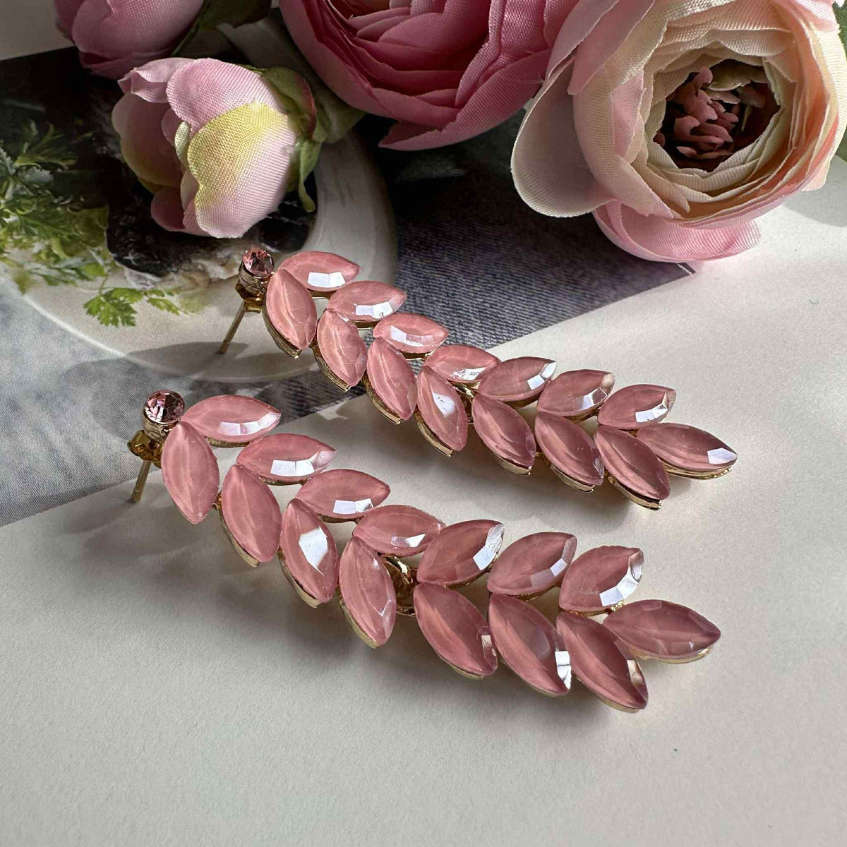 Oorbellen Leona - Rose