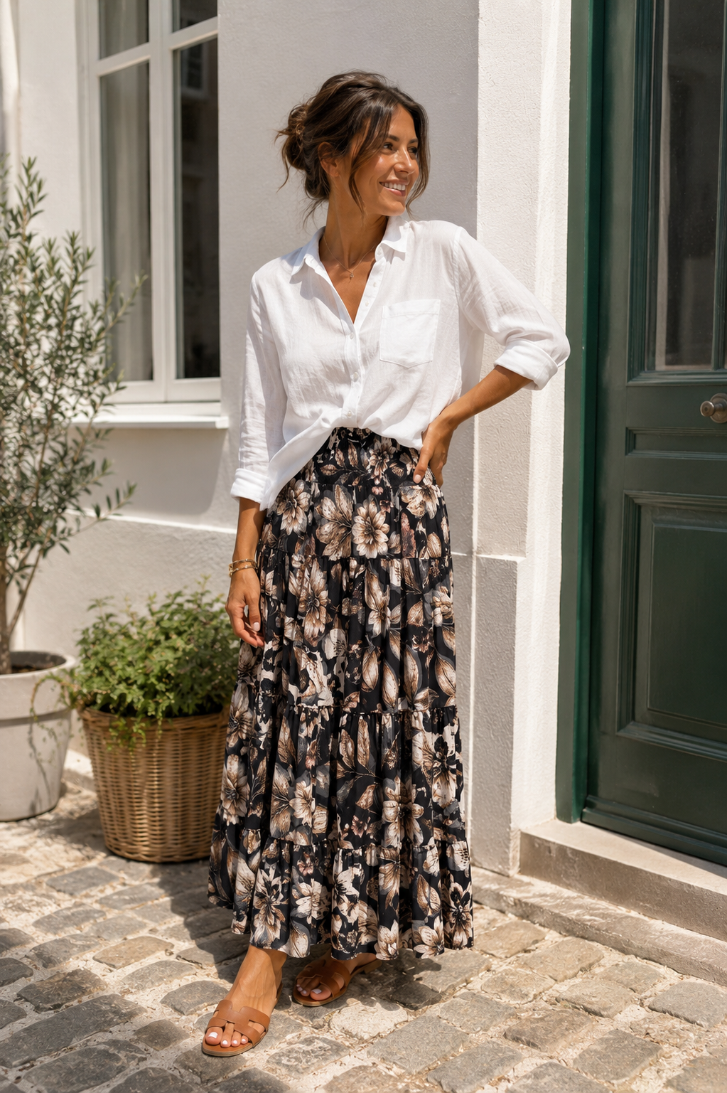 Rok flower nero