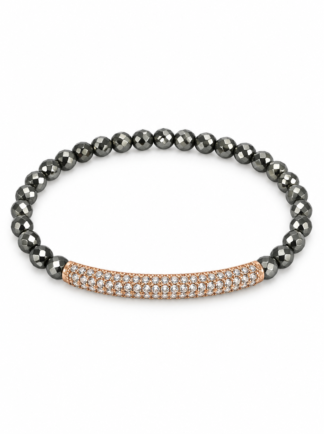 Armband PYRIT m. verguld sterling zilver
