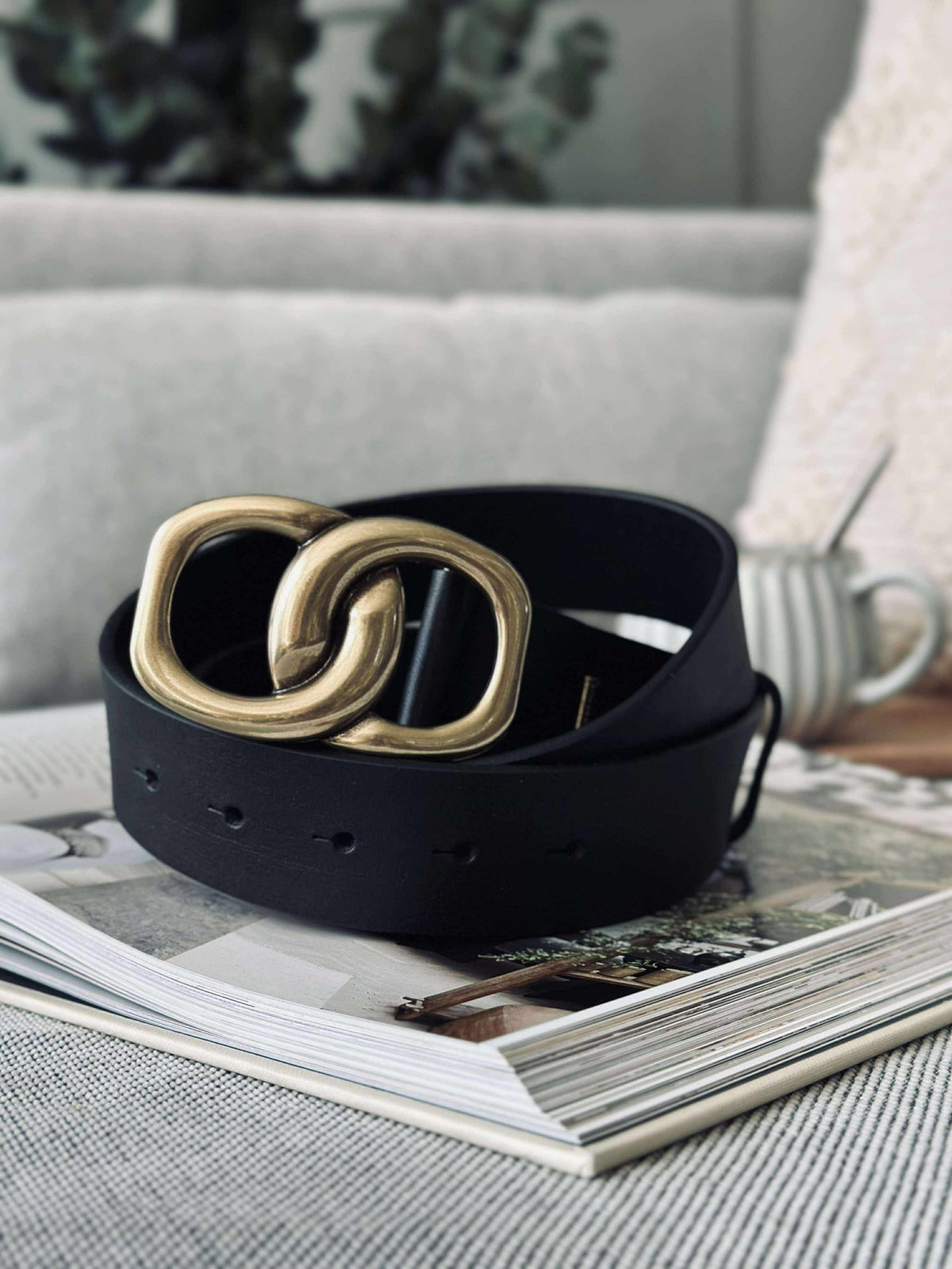 Jeans riem - Black