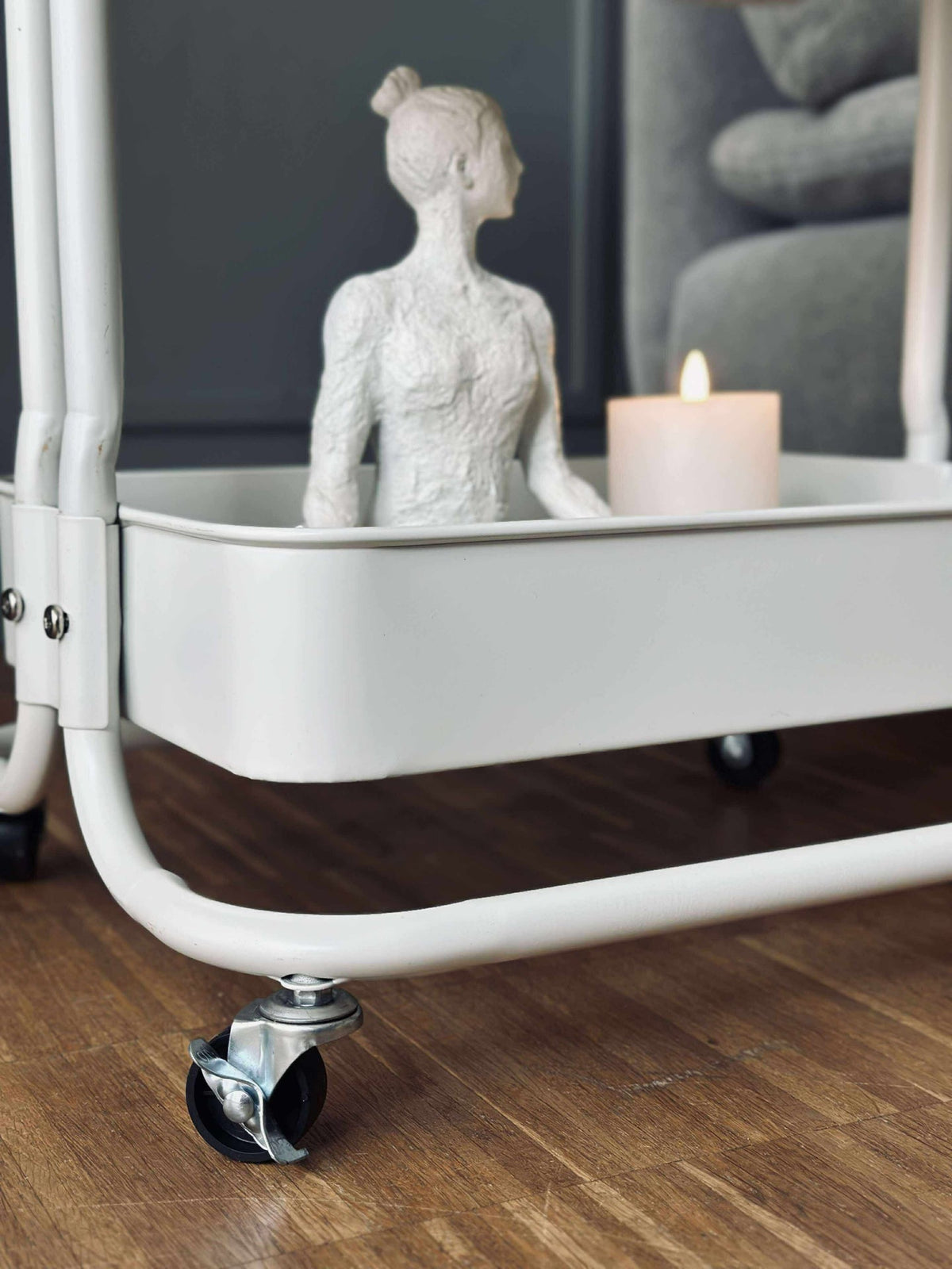 Rolkar met wielen - White
