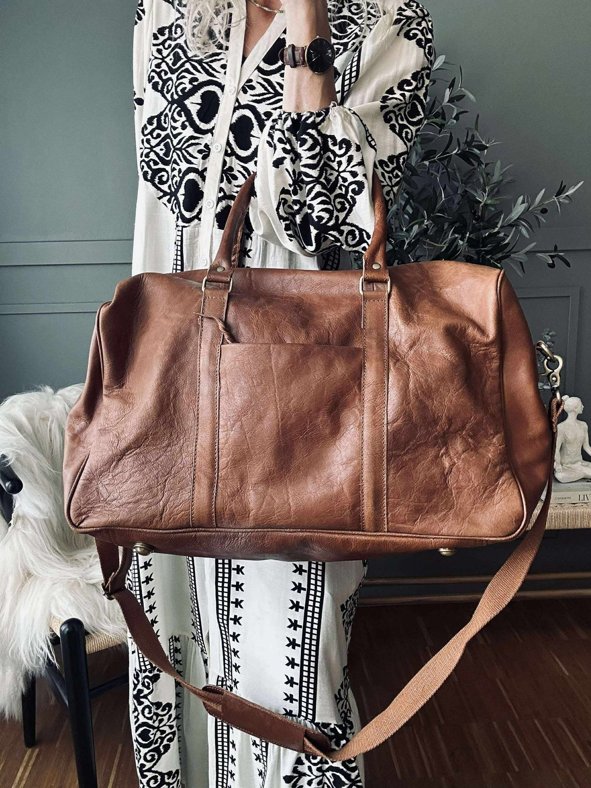 Weekendtas GINNY Cognac