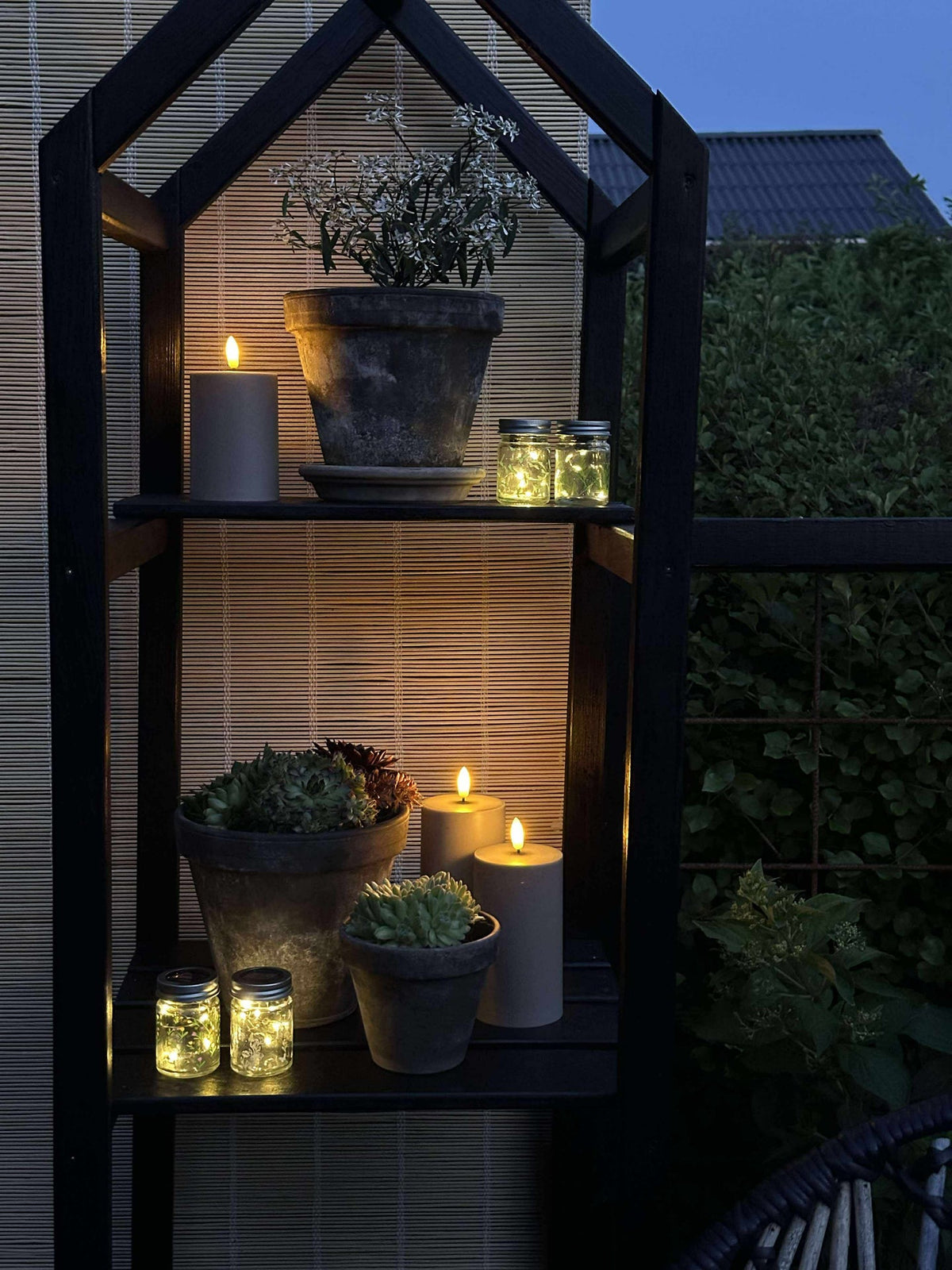 Mini lantaarn met solar - MIX