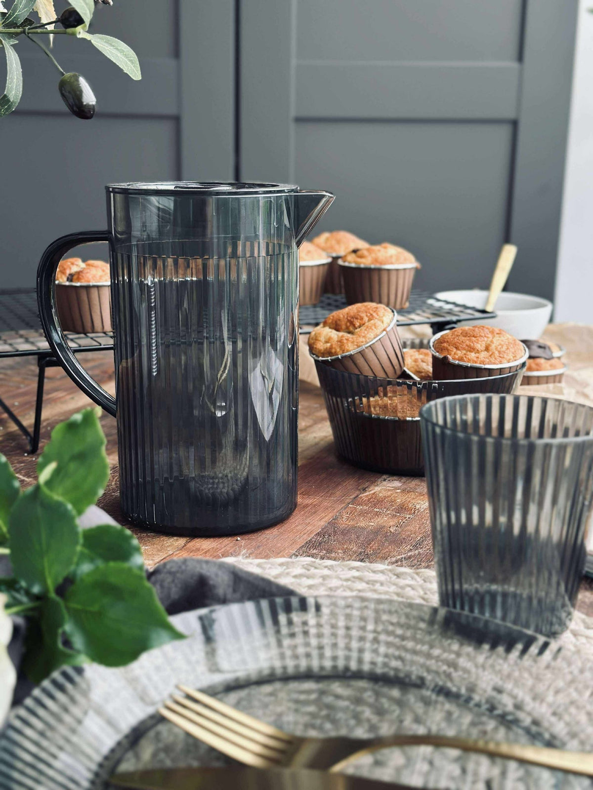 Glas DAILY Grey - 4 st.