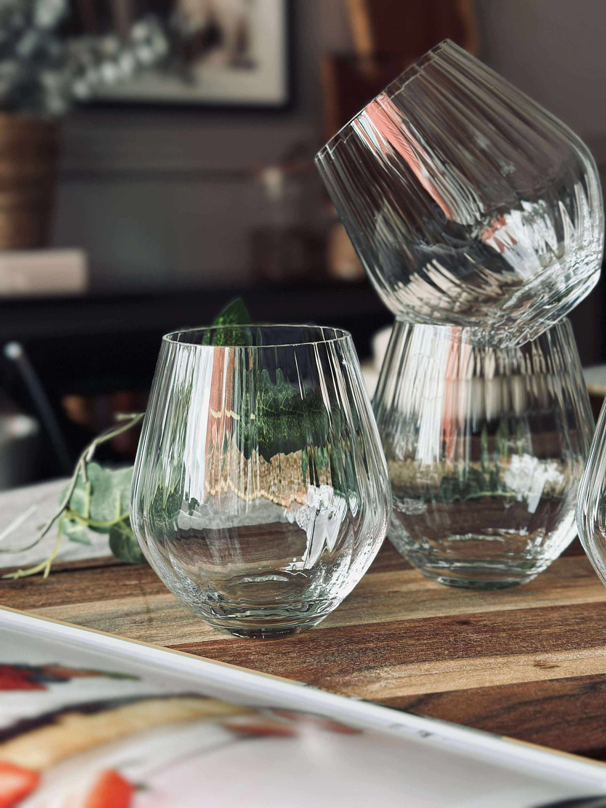 Waterglas CRYSTAL - Set van 4 stuks