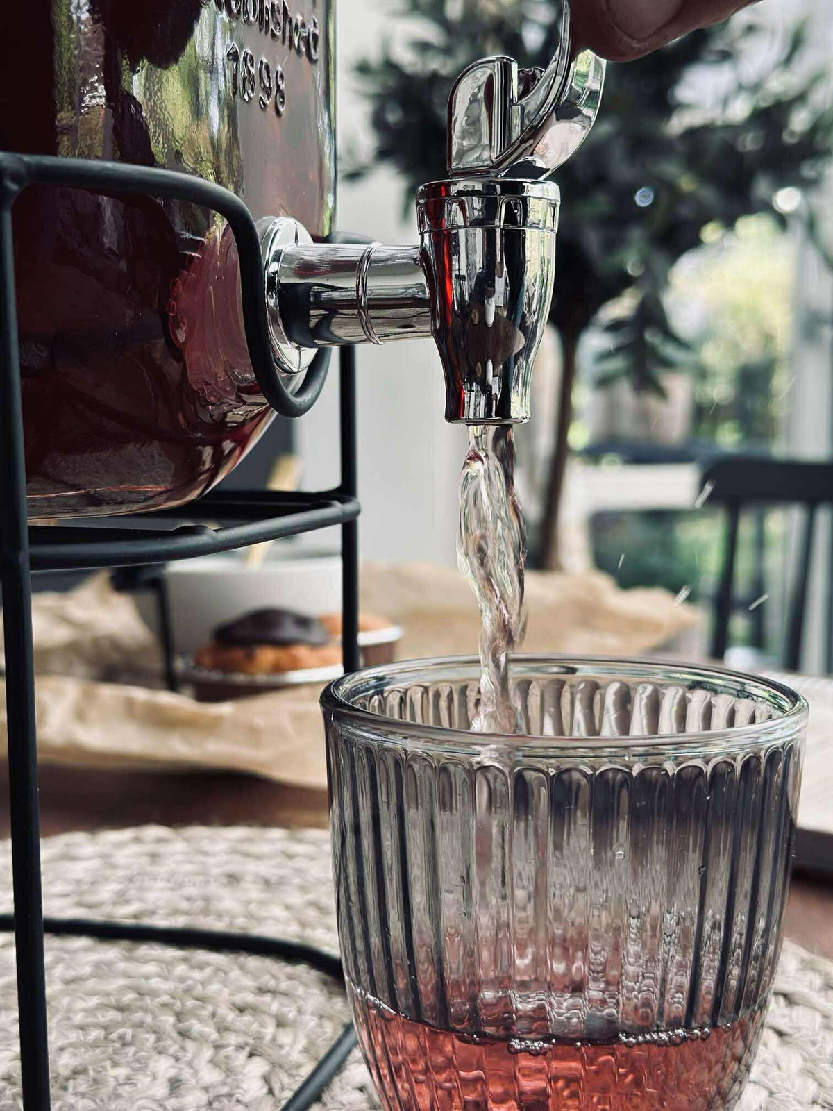 Drankdispenser voor koude dranken - 4 liter.
