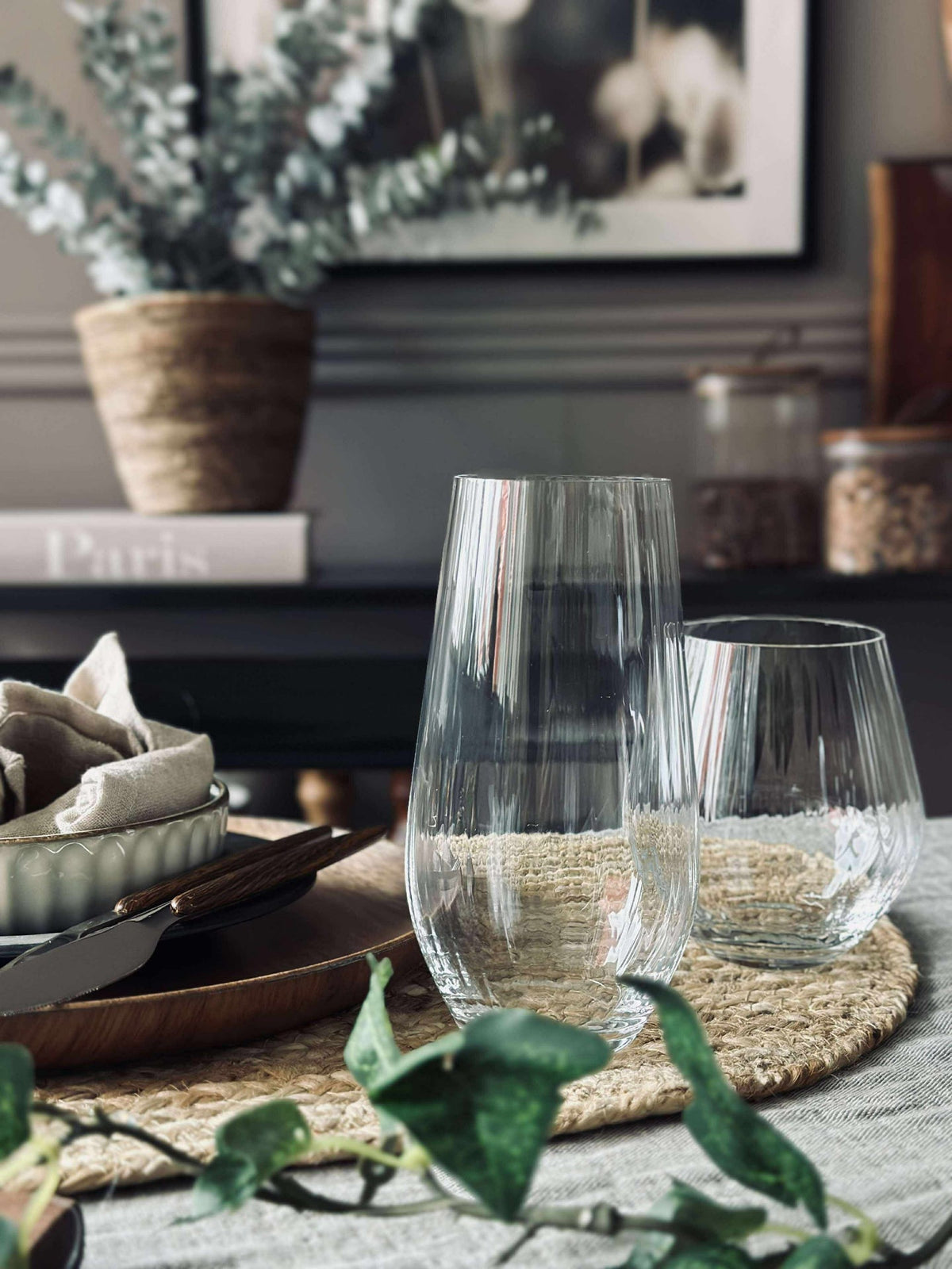 Drinkglas Hoog CRYSTAL - Set van 2 stuks.