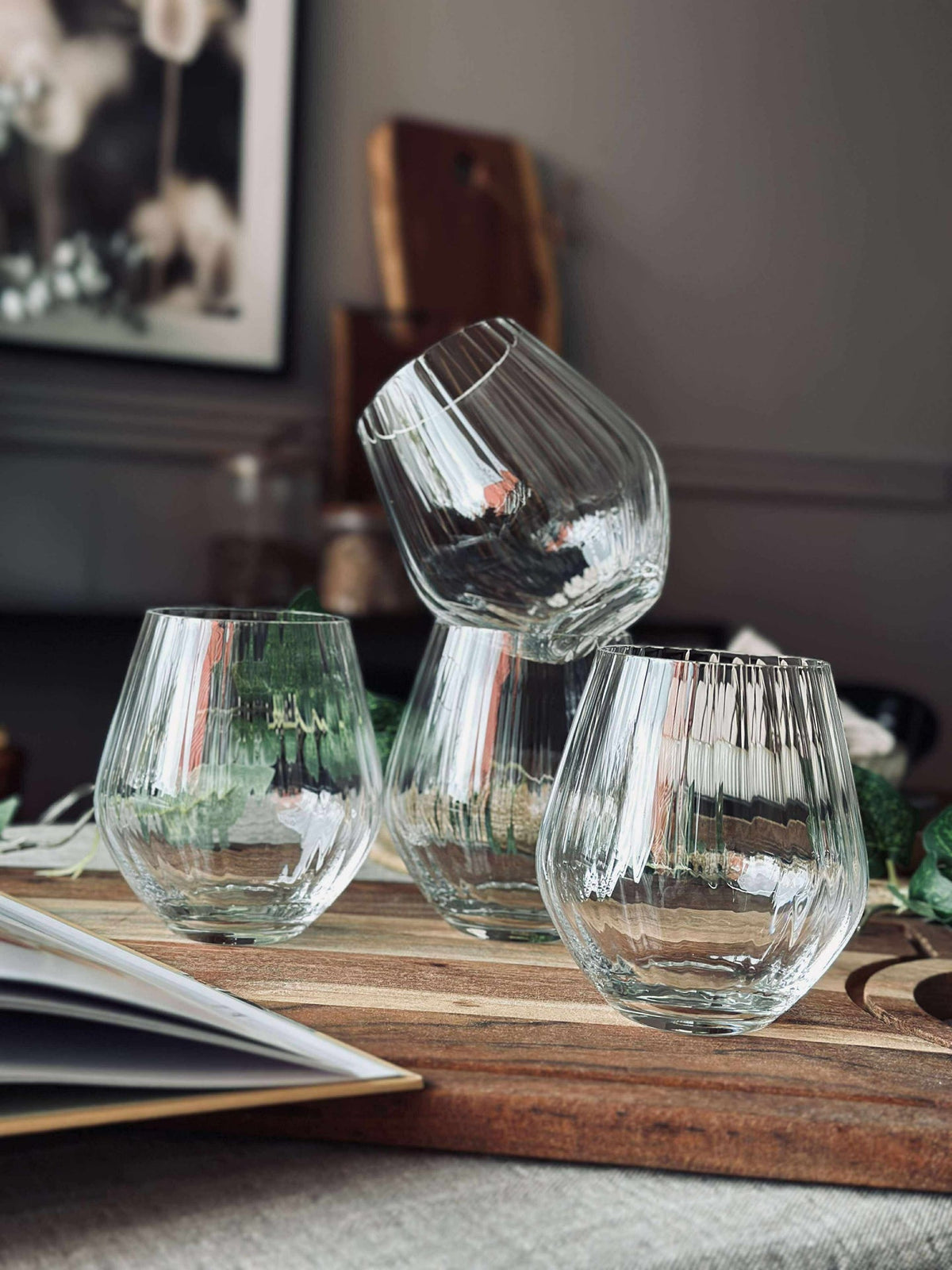 Waterglas CRYSTAL - Set van 4 stuks