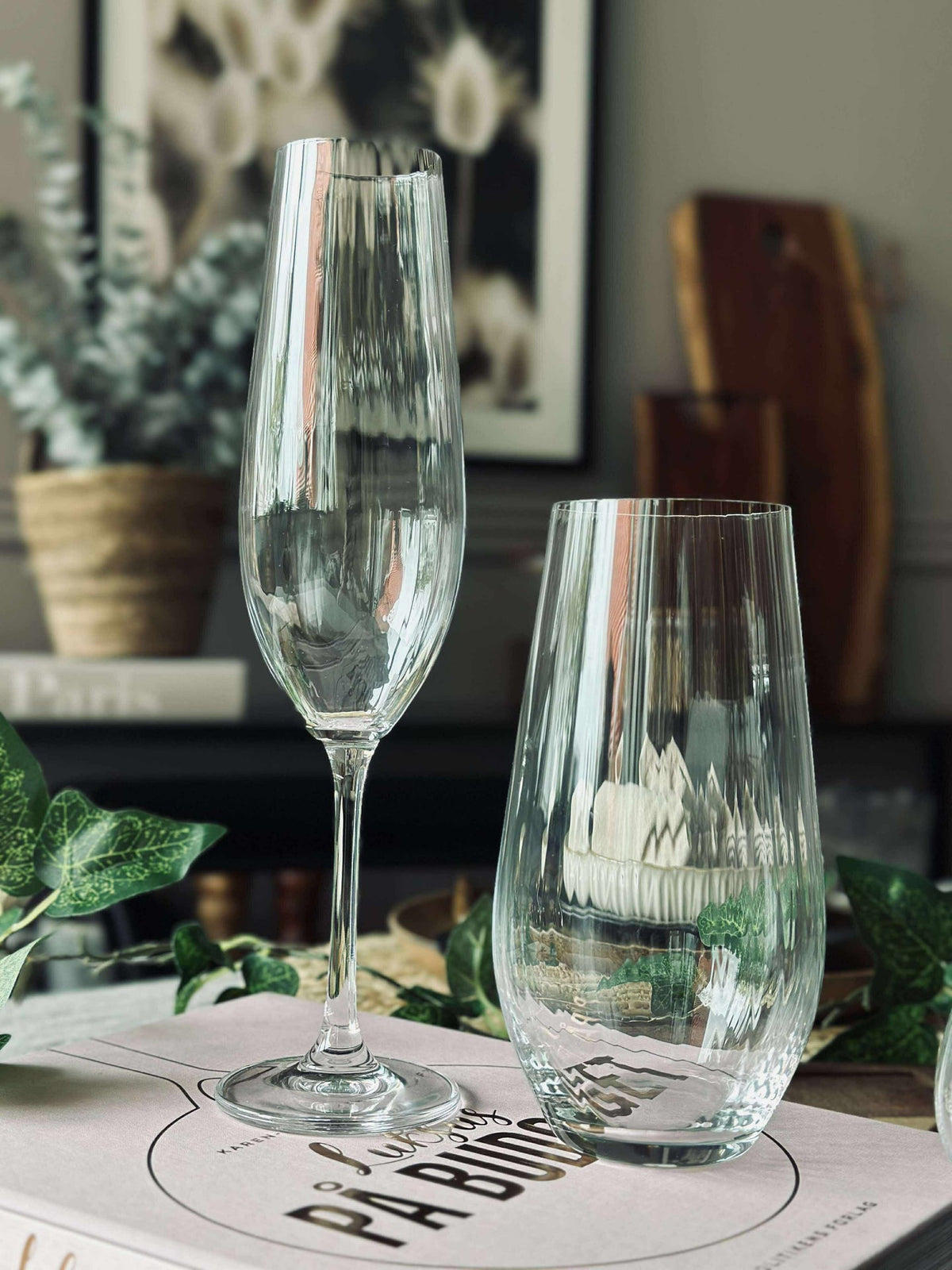 Drinkglas Hoog CRYSTAL - Set van 2 stuks.