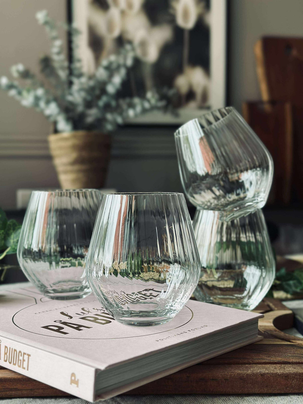 Waterglas CRYSTAL - Set van 4 stuks