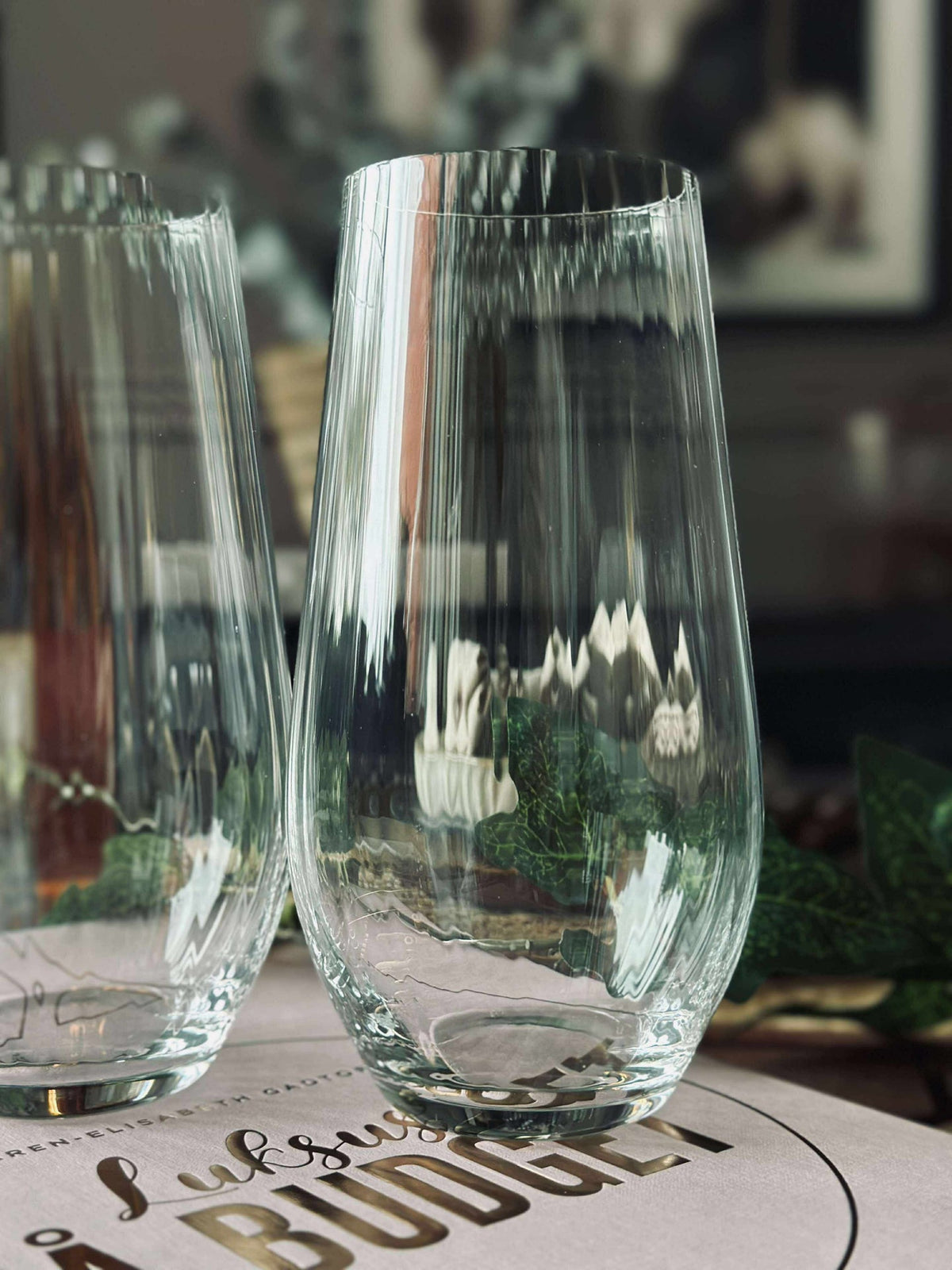 Drinkglas Hoog CRYSTAL - Set van 2 stuks.