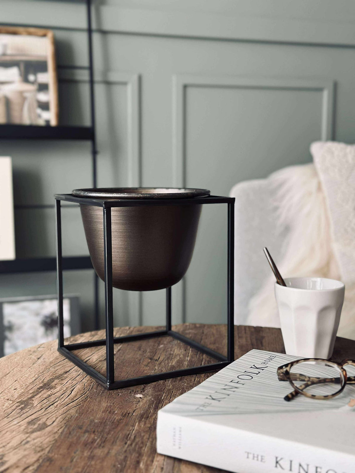Plantentafel met pot