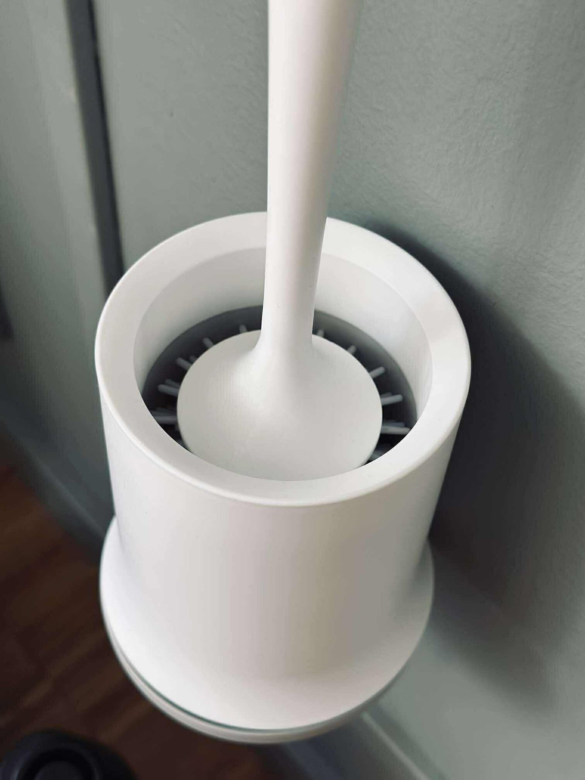 Toiletborstel met ophanging - Siliconen