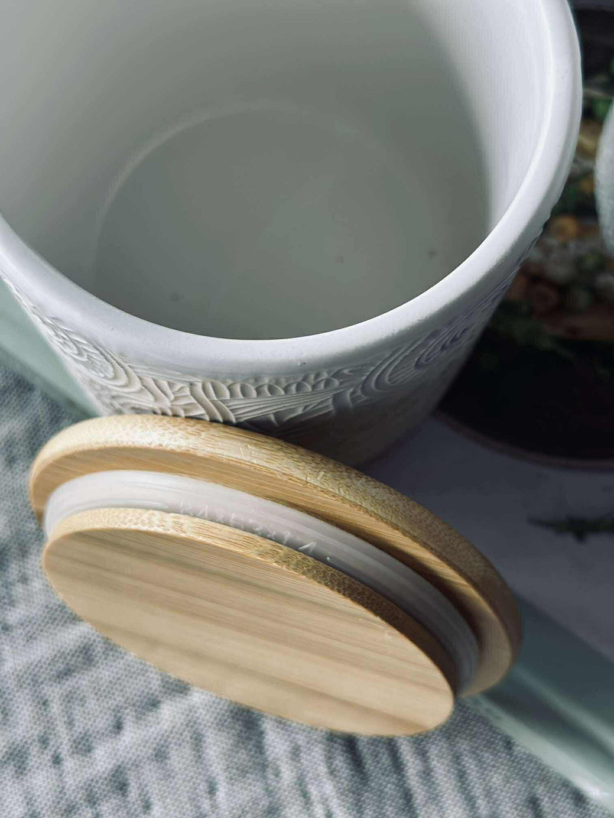 Pot met deksel - Keramiek 800 ml