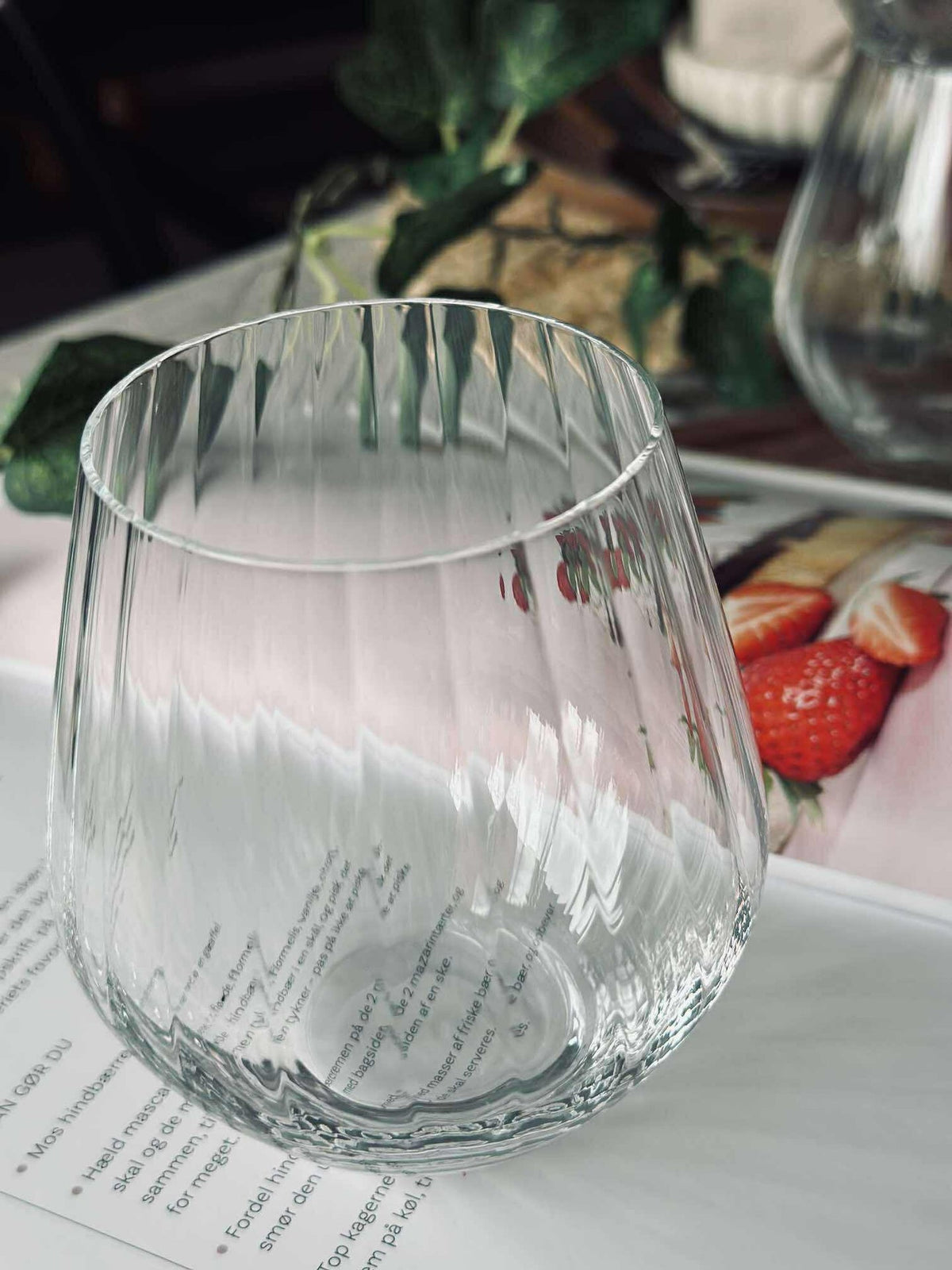 Waterglas CRYSTAL - Set van 4 stuks