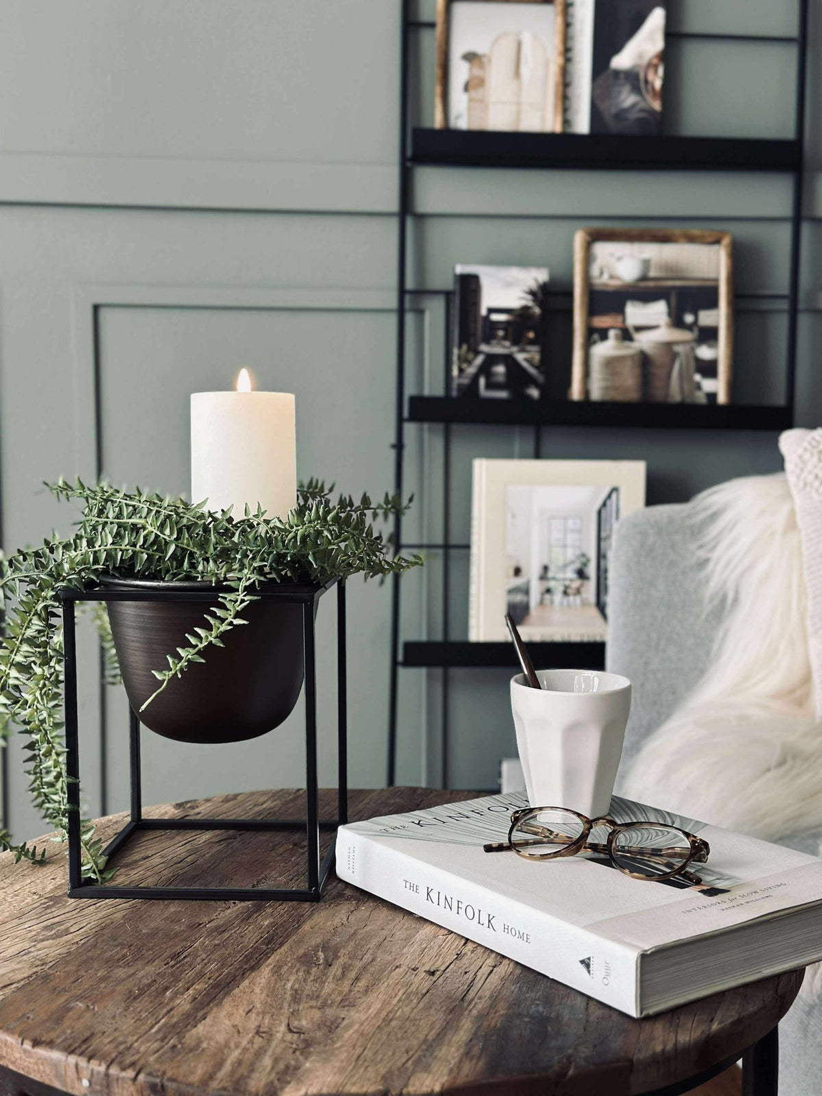 Plantentafel met pot