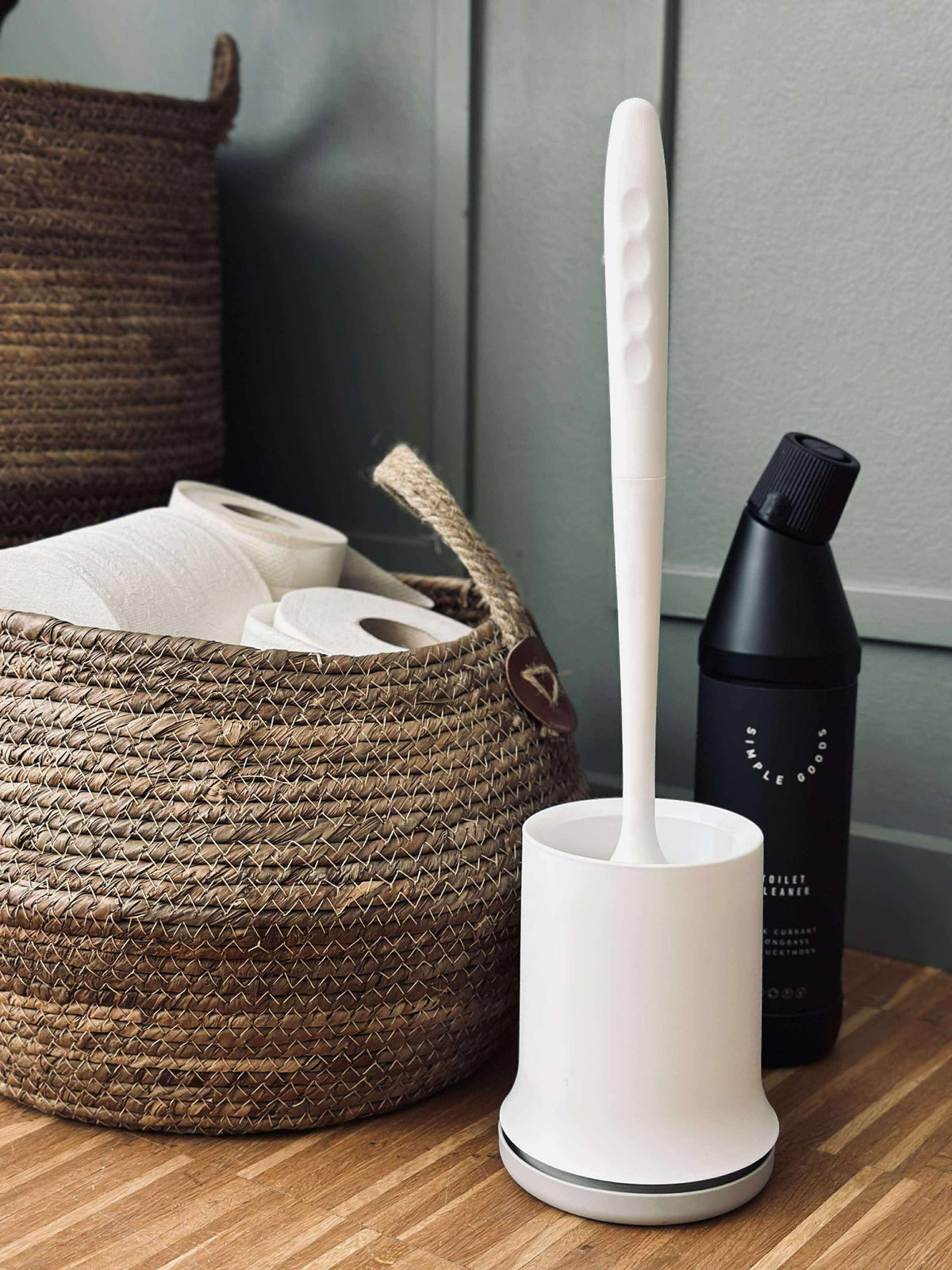 Toiletborstel met ophanging - Siliconen