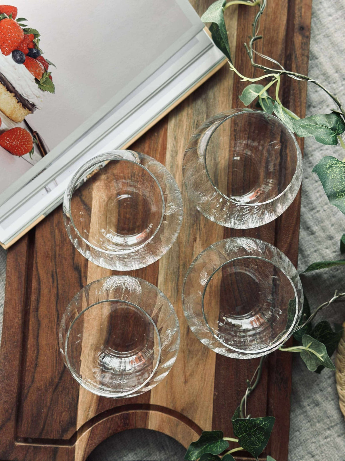 Waterglas CRYSTAL - Set van 4 stuks
