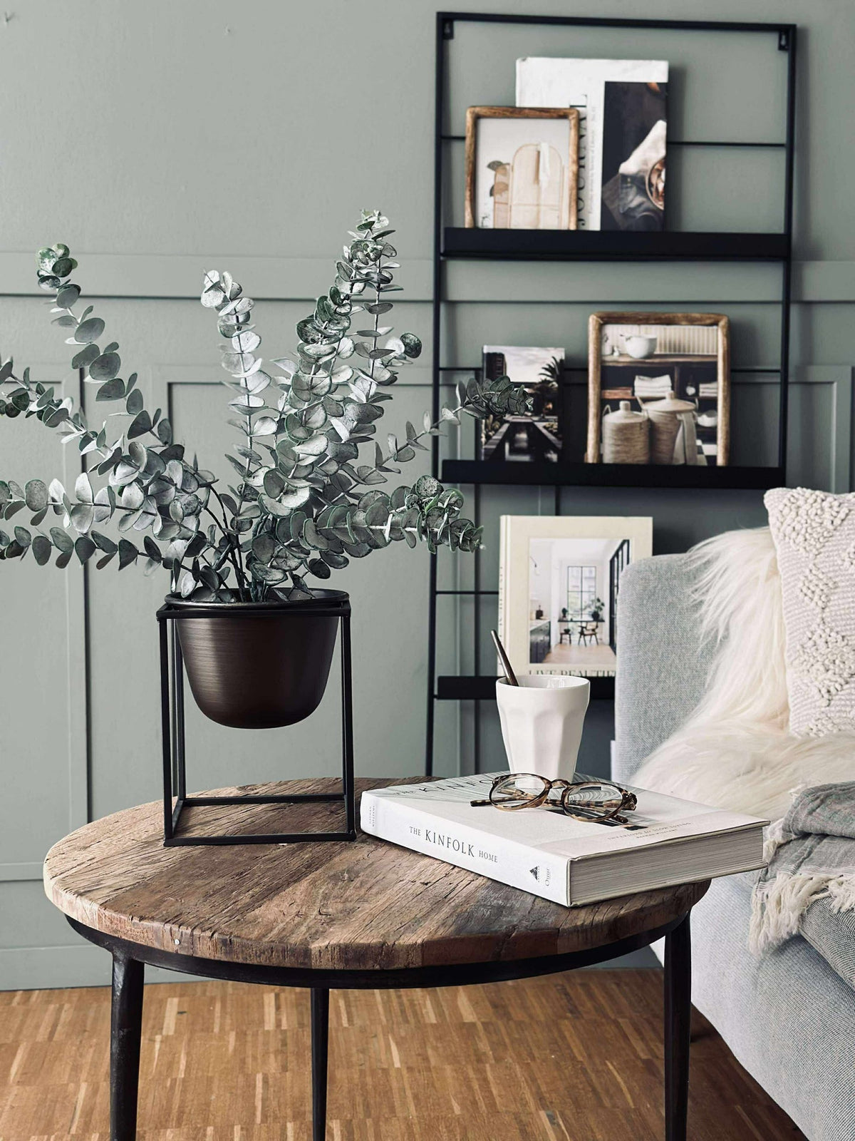 Plantentafel met pot