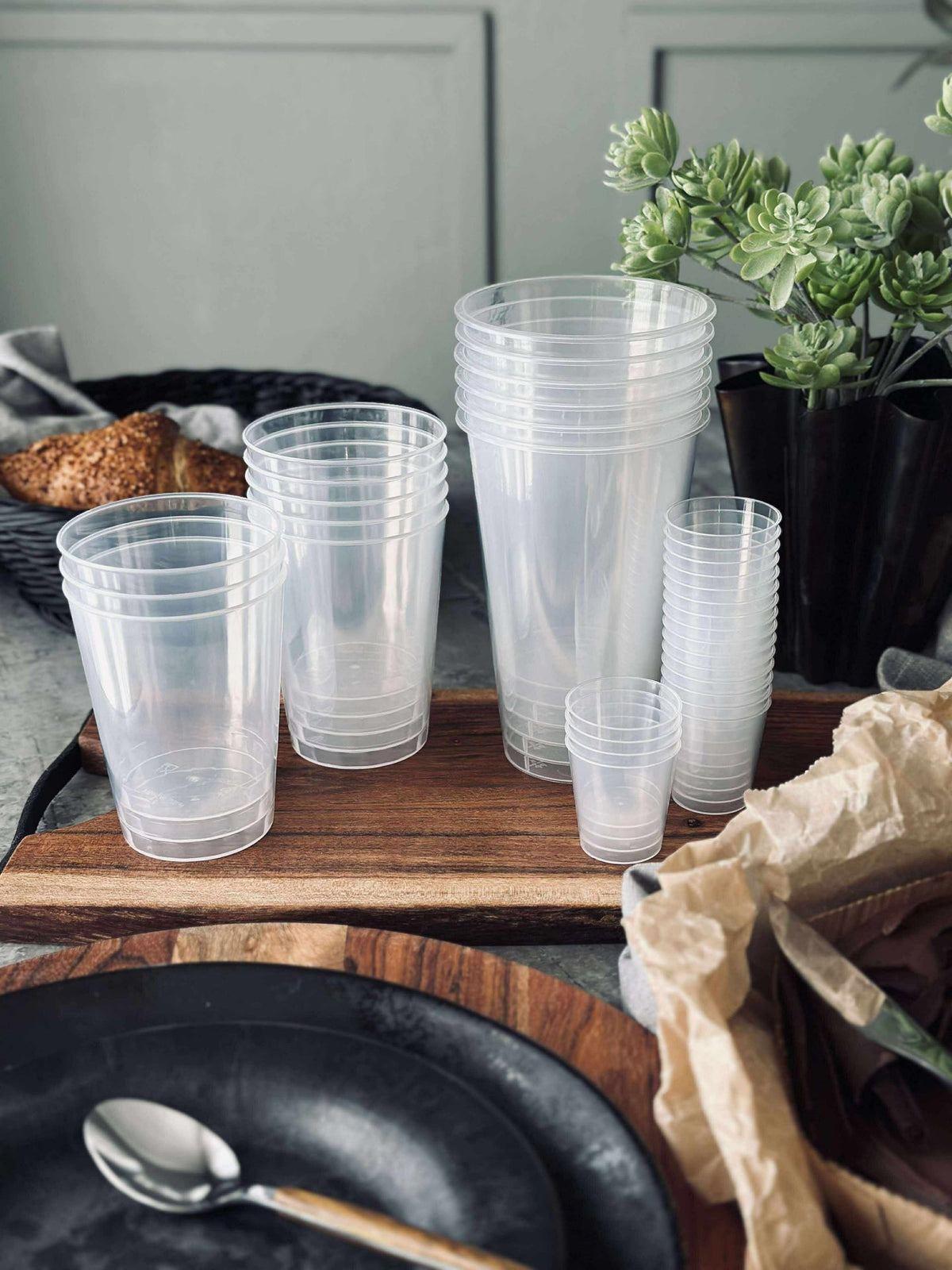 Herbruikbare bierglazen 25 cl - 6st.