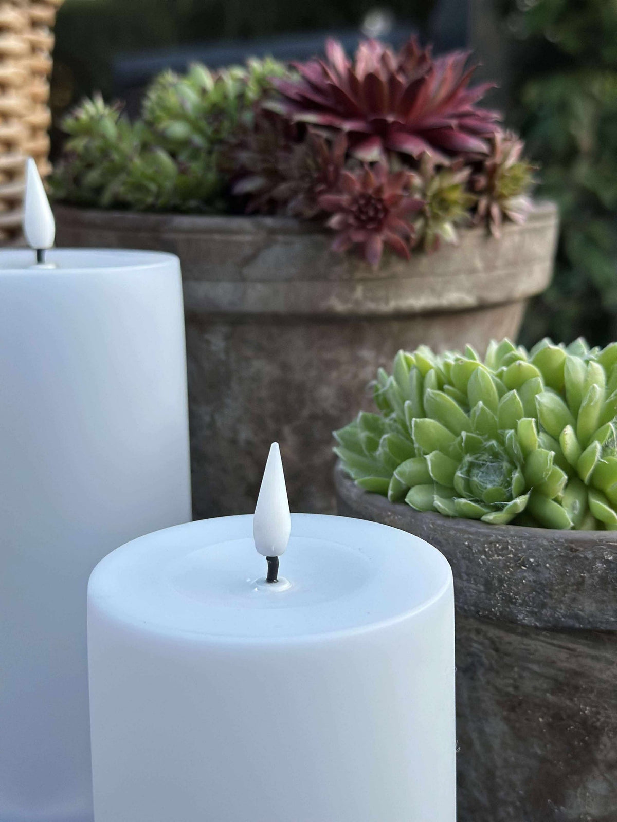 Solar Stompkaarsen - Set van 3 stuks