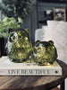 Uil met led licht en timer - Small