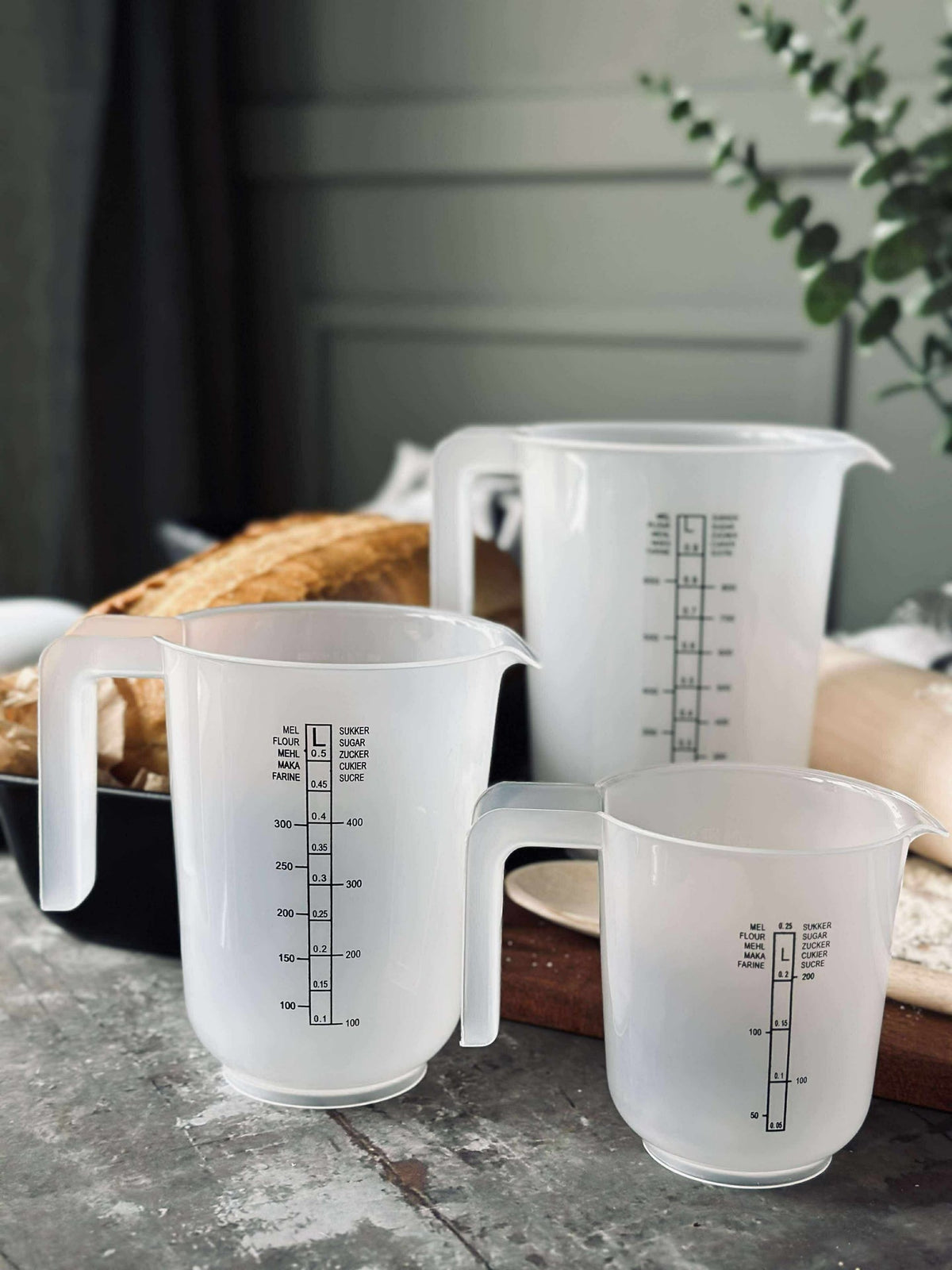 Maatbekers - Set van 3 stuks
