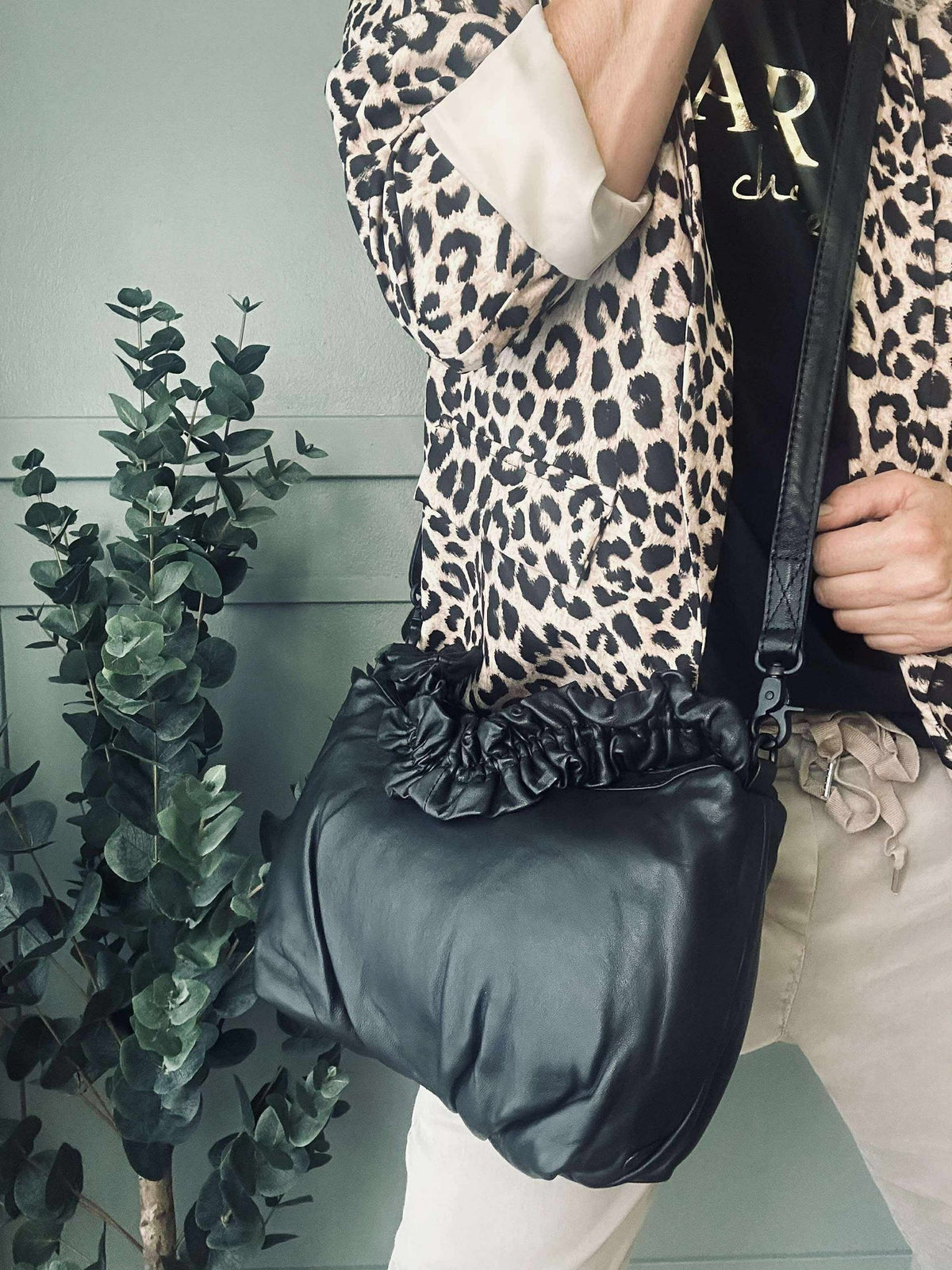 Crossbody van heerlijk leer