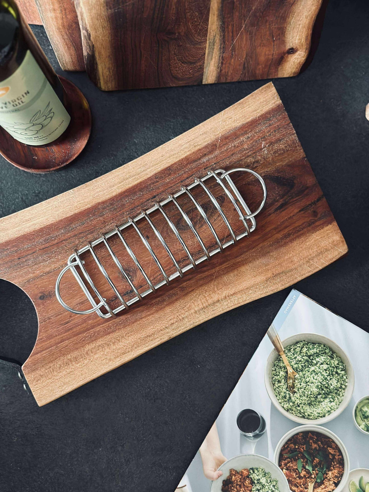 Houder voor speklapjes – voor Airfryer