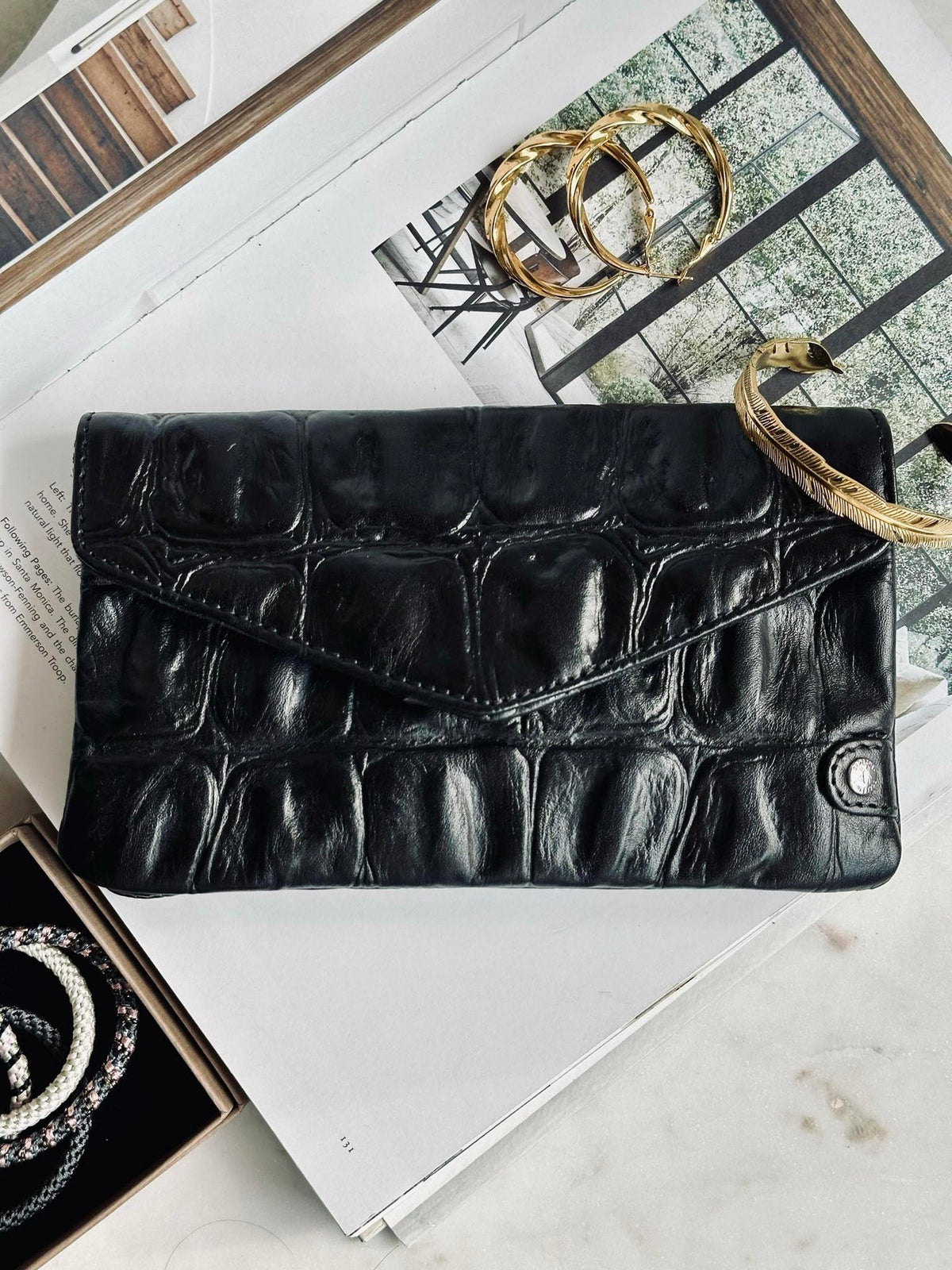 Portemonnee Croco deluxe