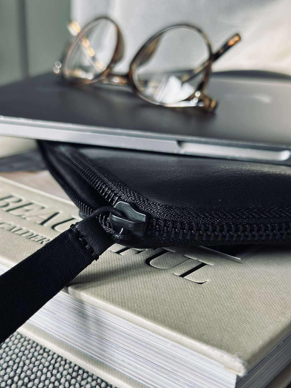 Laptop sleeve - Zwart / zwart