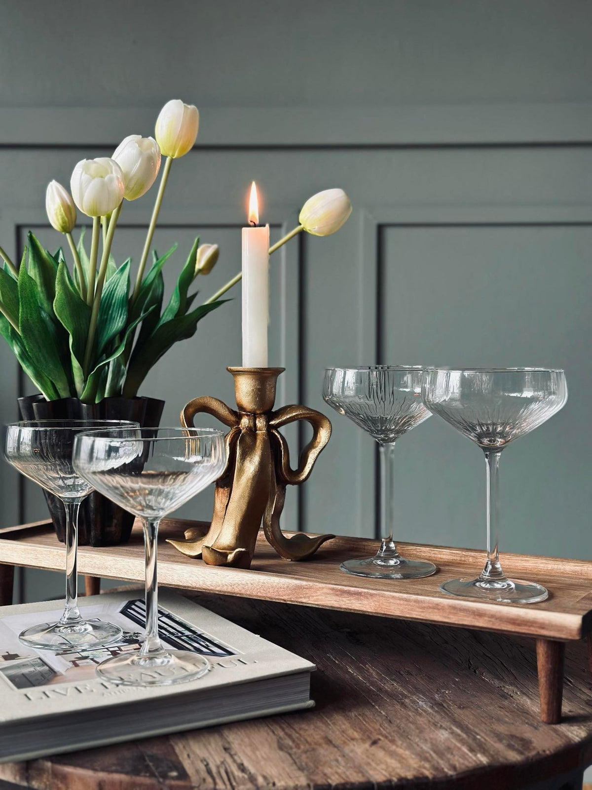 Cocktail CRYSTAL glazen - 4 st.