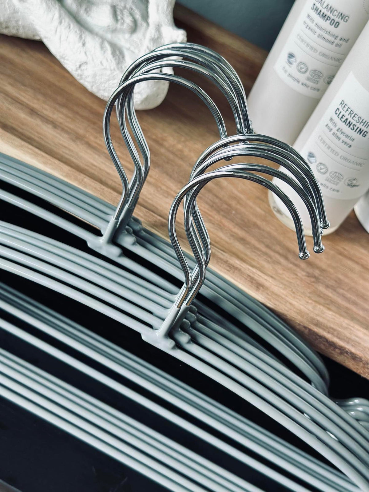 Hangers - Set van 10 stuks / Grijs