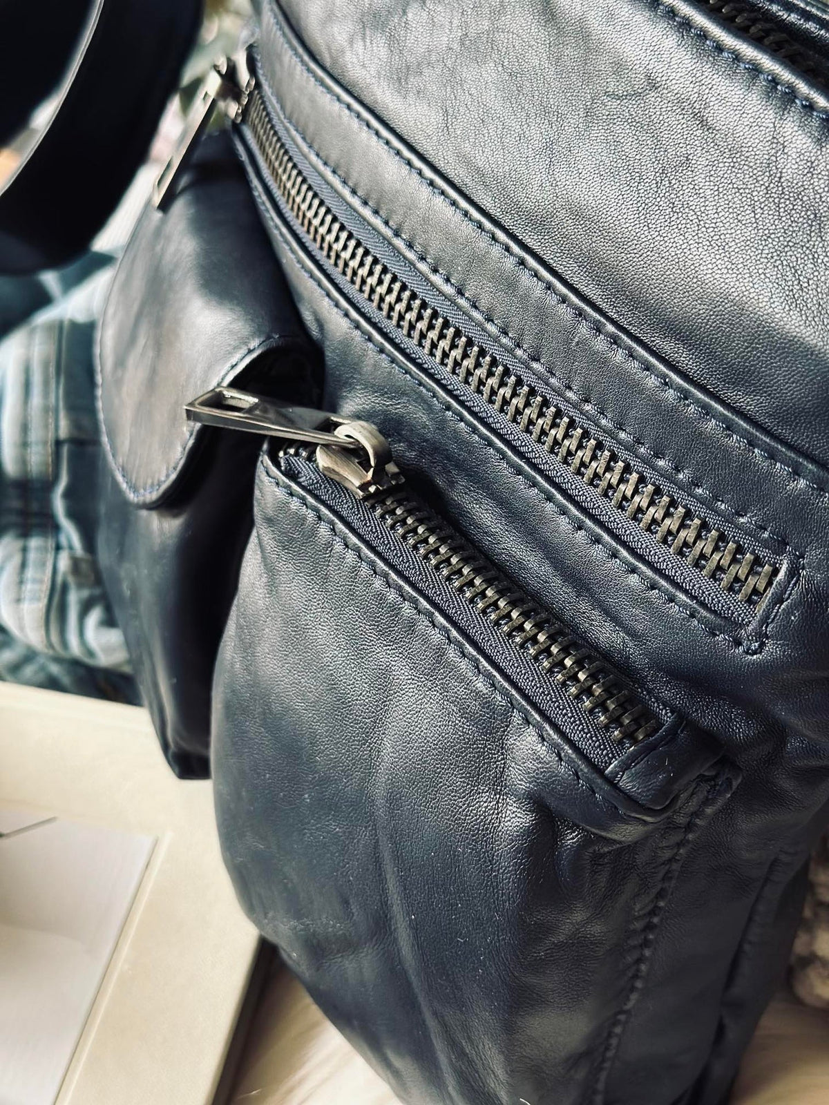 Crossbody NAVY - Ultra zacht