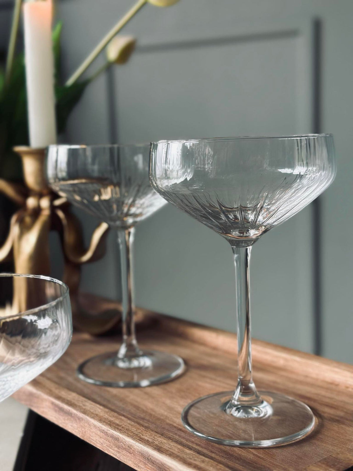 Cocktail CRYSTAL glazen - 4 st.