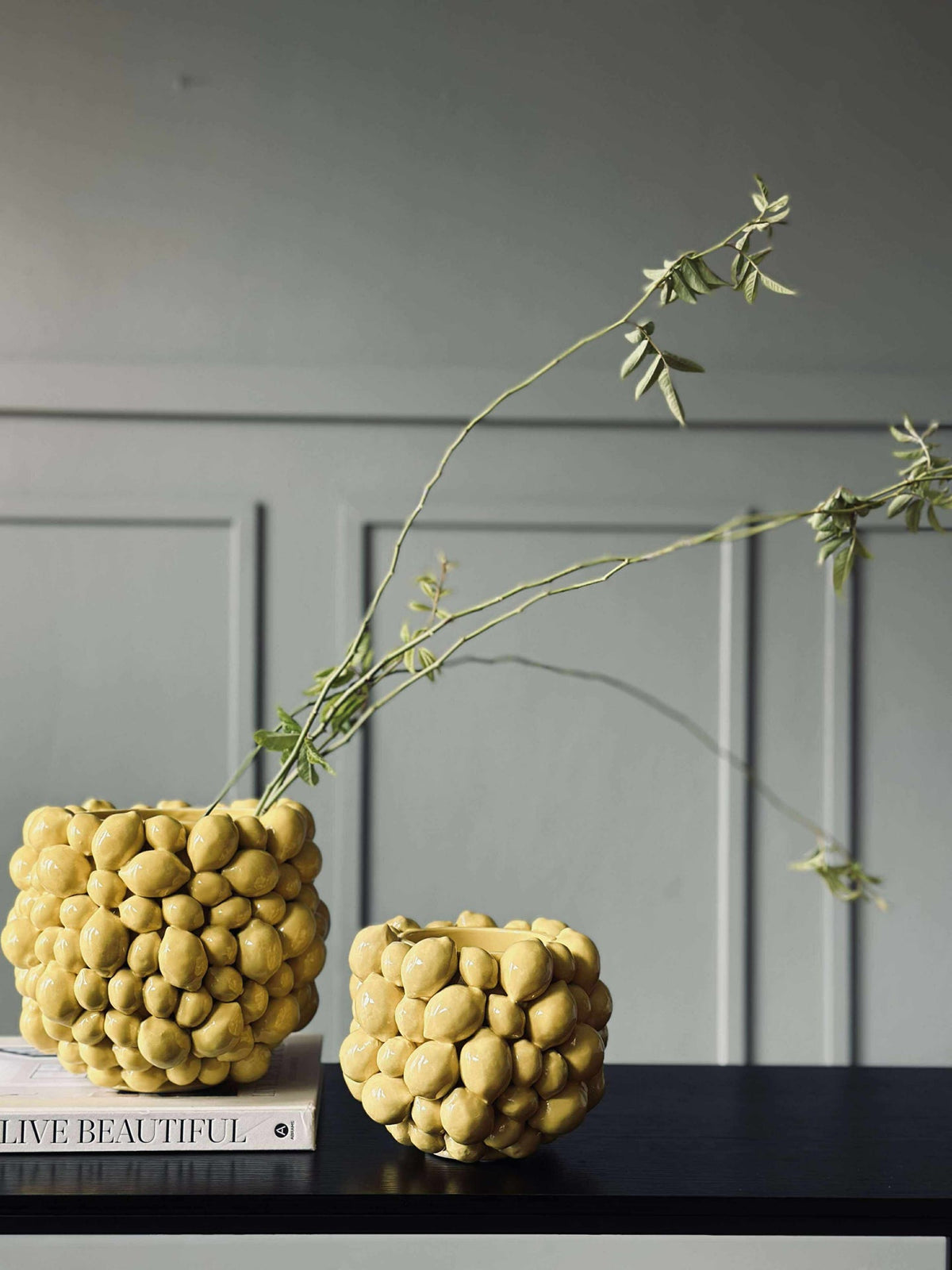 Plantenpot CITRUS small - Handgemaakt steengoed