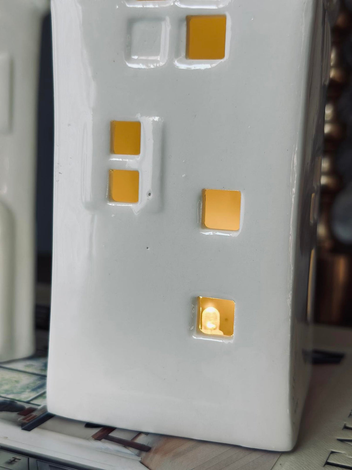 Lichtschaaltje met led - WHITE MIX