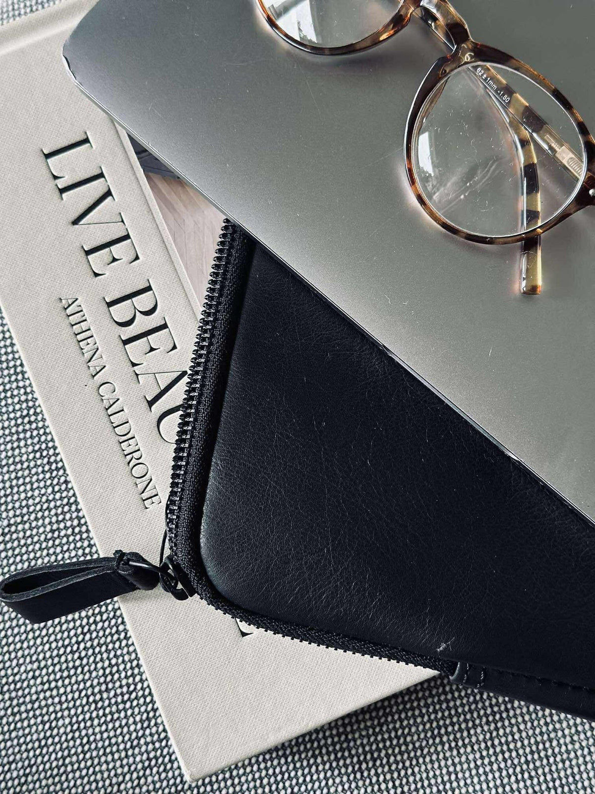 Laptop sleeve - Zwart / zwart