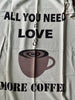 Plaid gerecycled katoen - Coffee